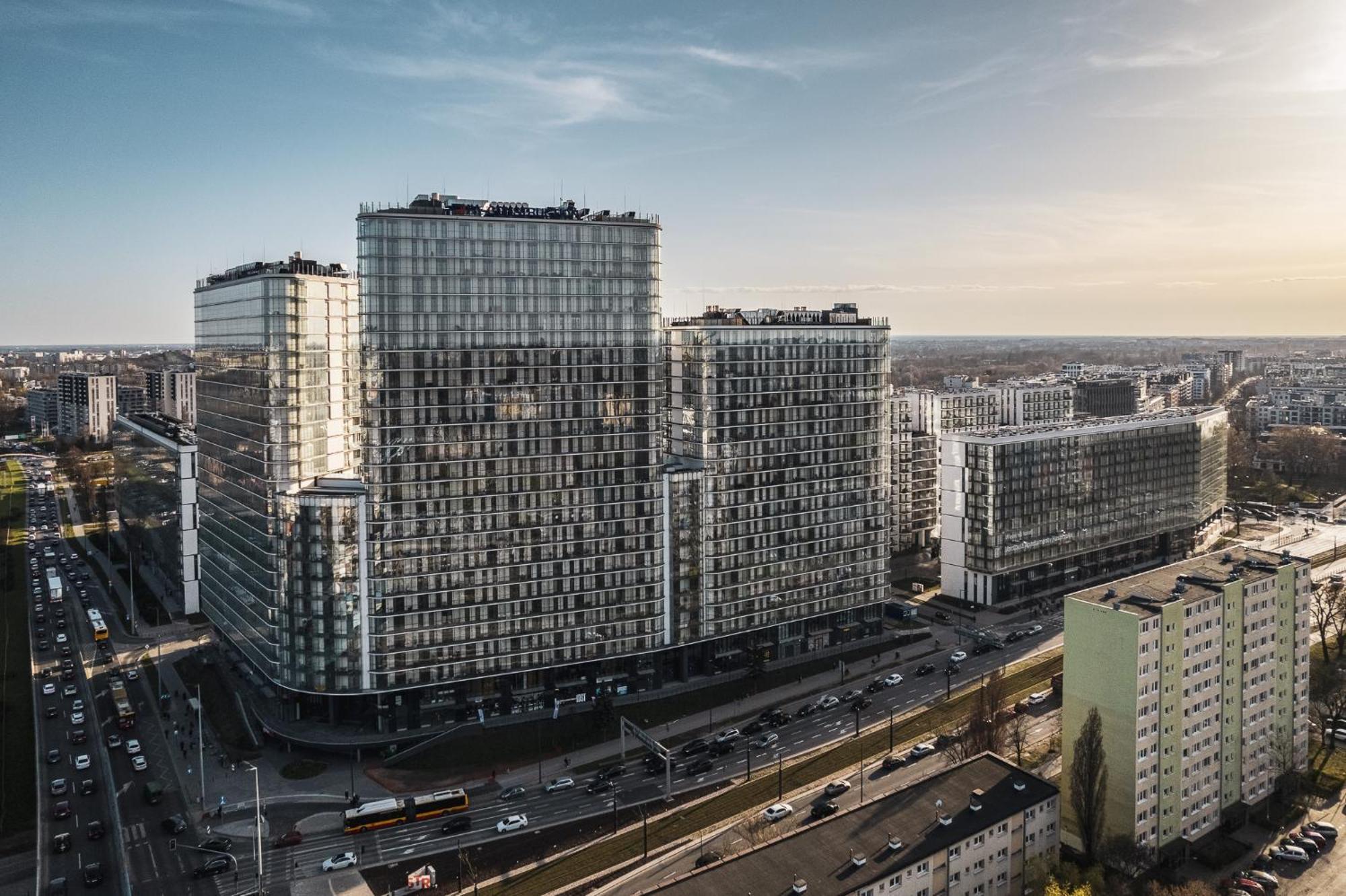 Kasprzaka 29 Bliska Wola Tower By Perfect Apart وارسو المظهر الخارجي الصورة